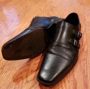 Kenneth Cole Double Monk Strap Shoes Black 13